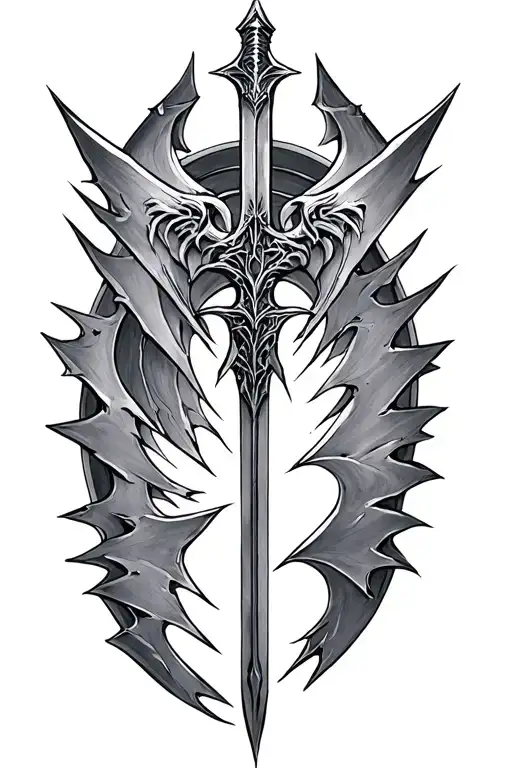 Anduril In Shards From Lord Of The Rings