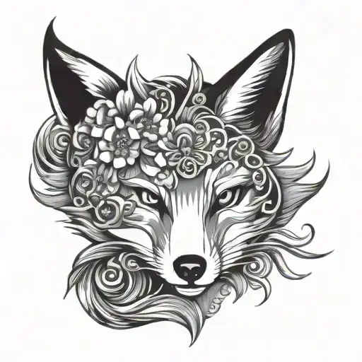 Japanese Girl Fox