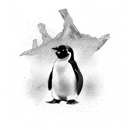 Pinguin With Diamond