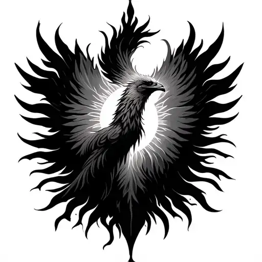 Phoenix Rising Sun