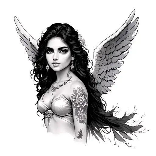 Female Latina Angel