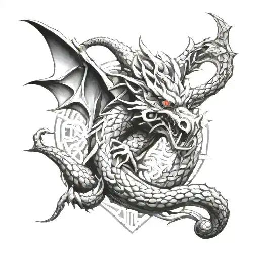 Cyber Sigilism Dragon