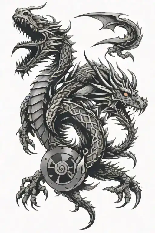 Cyber Sigilism Dragon