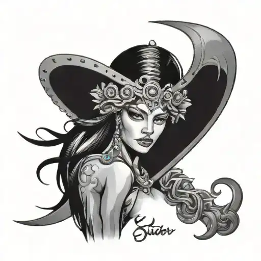 Simonson Sister Tattoo Design