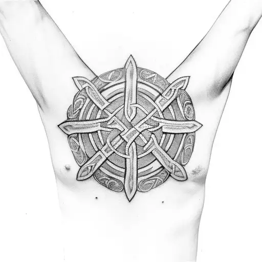 Celtic Armor Quarter Sleeve