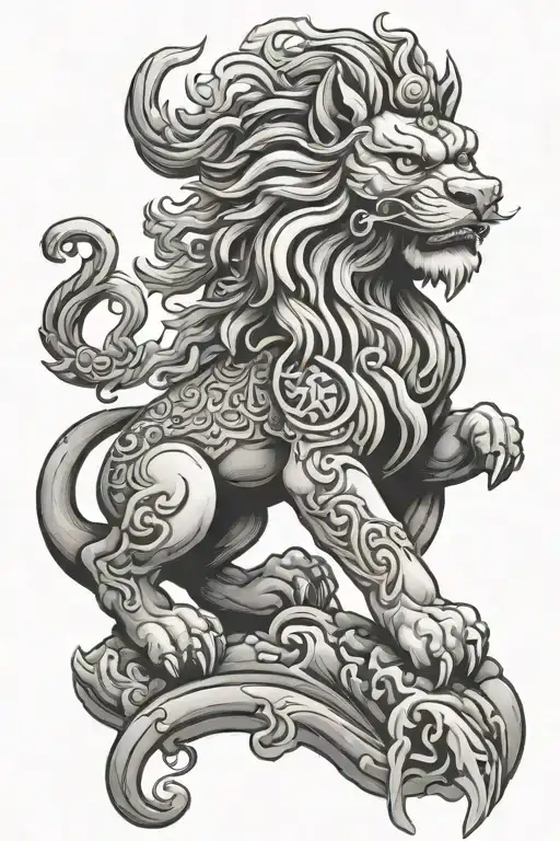 Chinese Stone Lion