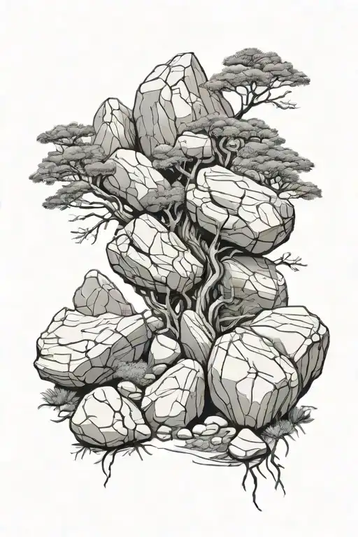 Cederberg Boulders In Border Realism Blackwork