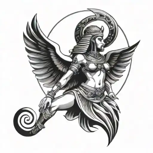 Egyptian Mythology Music In The Universe With Stars