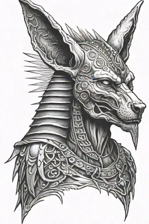 Anubis Skull Realist