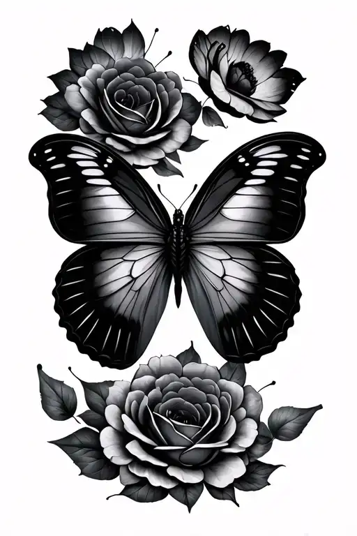 Butterfly And Semicolon