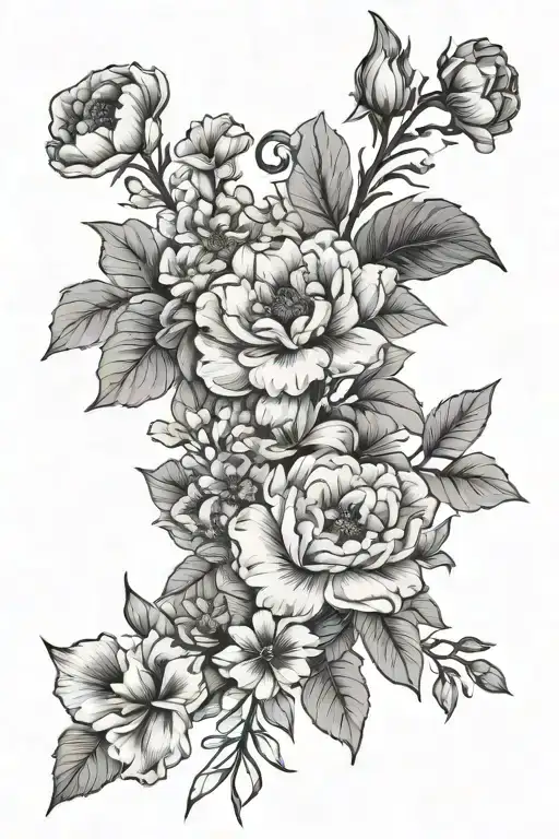 Birth Flowers Forming