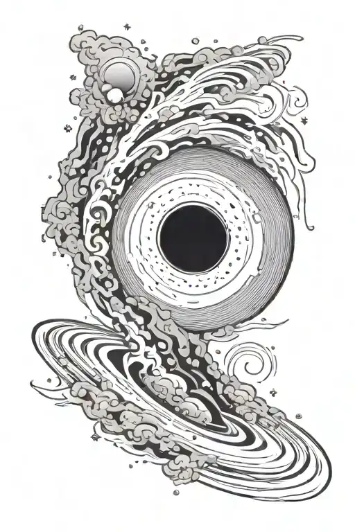 Galaxy With Huge Black Hole