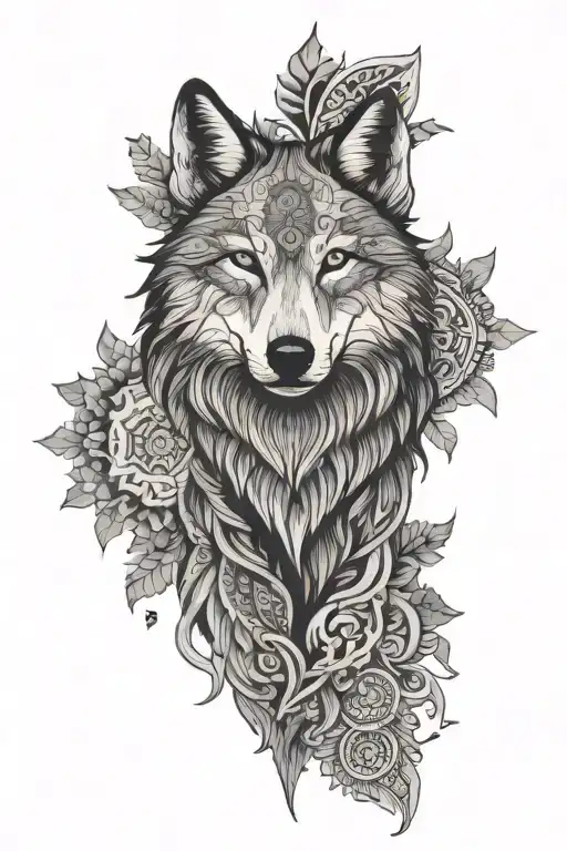 Wolf Mandala