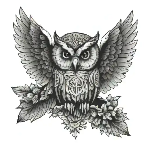 Owl And Gemini Zodiac Sign