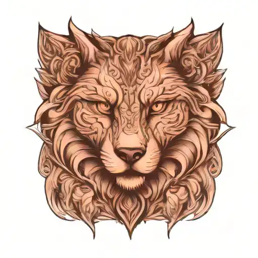 Volf Tattoo Design