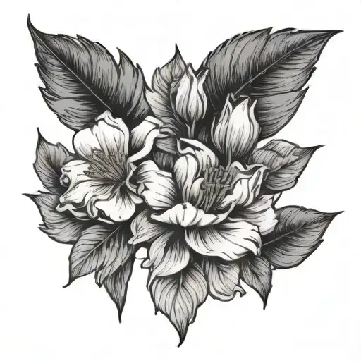 August And November Birth Flower Blooming