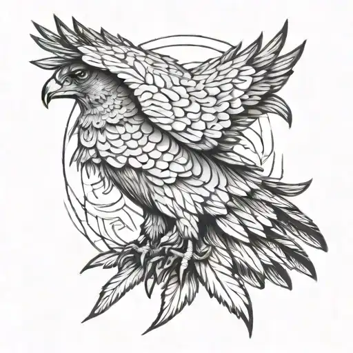 Hawk Outline