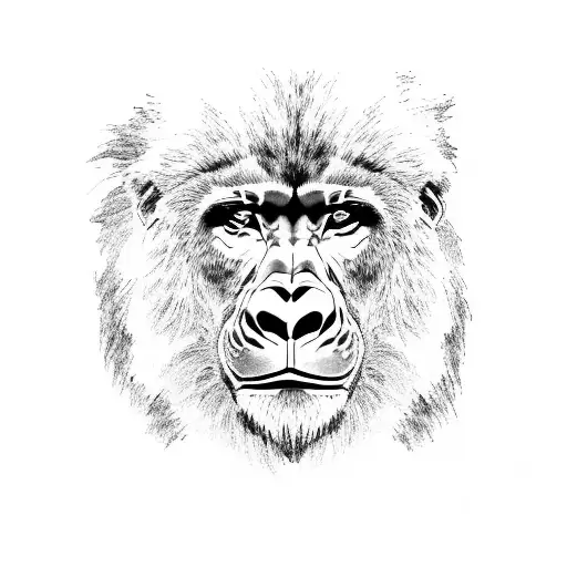 Gorilla With Lion And Wolf And Vascular Surgery