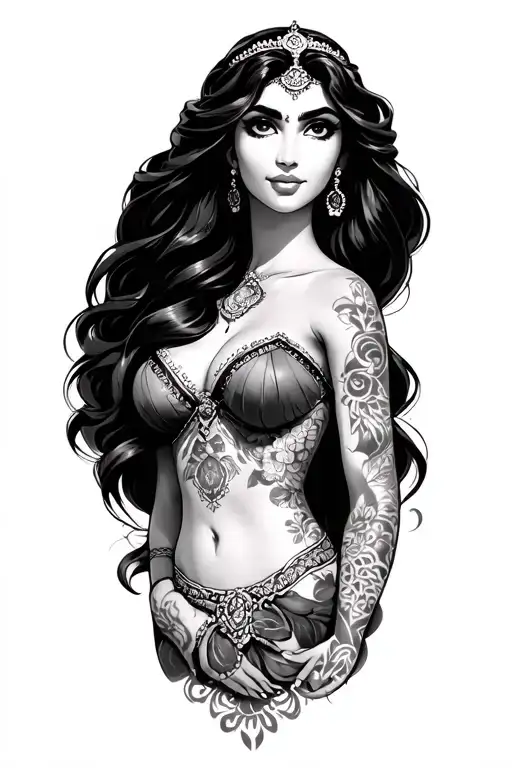 Dark Princess Jasmine With