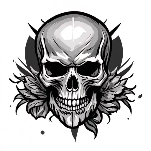 Warriors Skull Sleeve