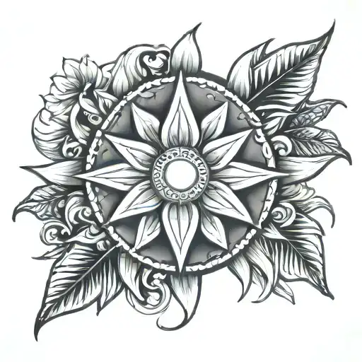 Filipino Sun And Sampaguita