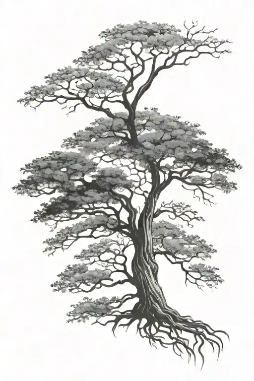 Woman Tree Silhouette