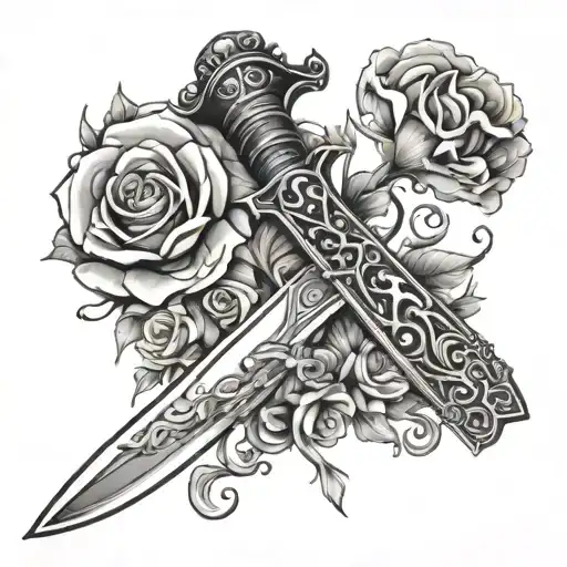 Sword That Dissolves In Petals