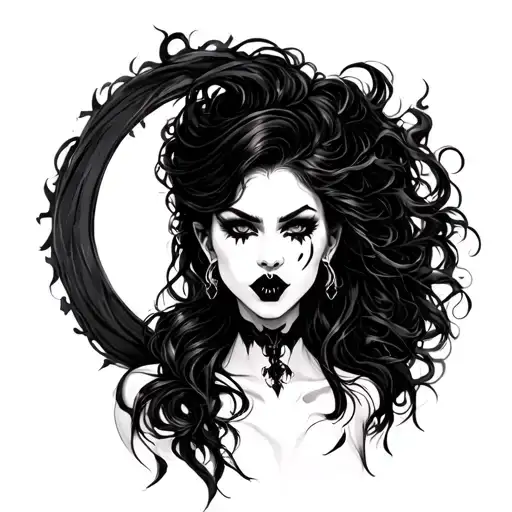 Black Female Vampire Stunning