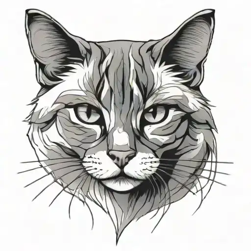 Minimalist Cat
