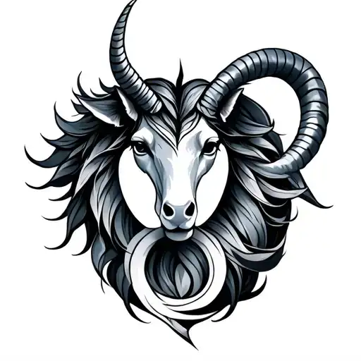 Gemini And Capricorn Zodiac Symbol Incorporated