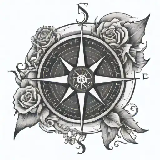 Boat Compass Rose