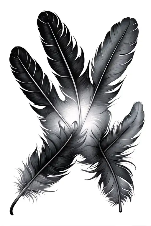 Mmiw Hand Print With Human And Feather Feather Feather Feather Feather