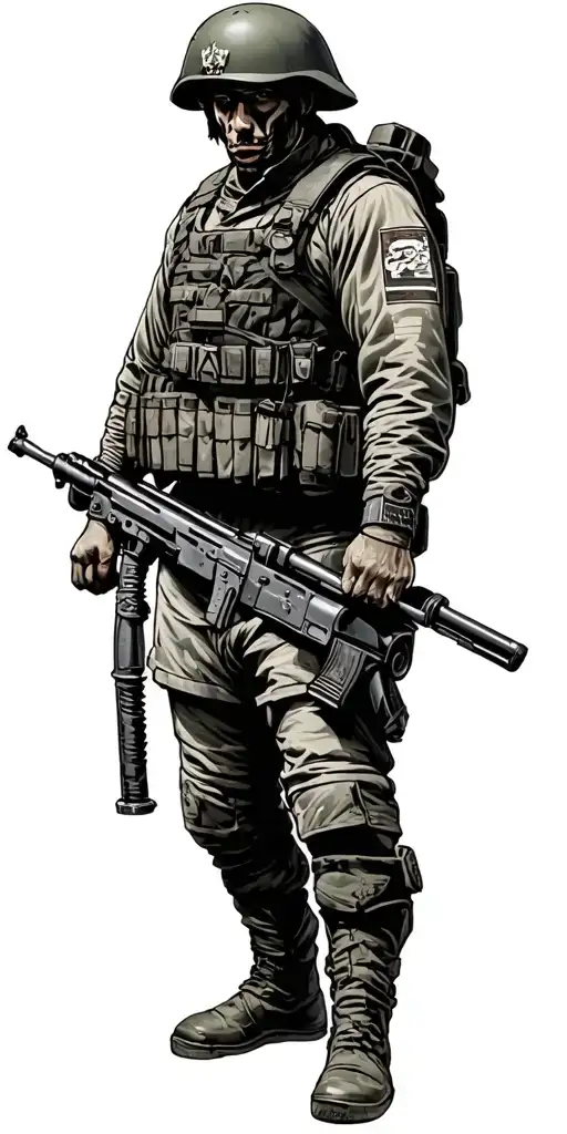 For Military Russia From A Storming Company Tattoo