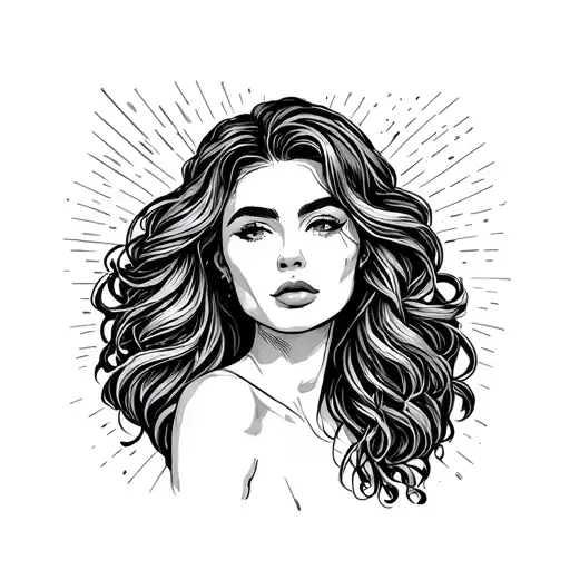 Fine Line Feminist Gay Simple Outline