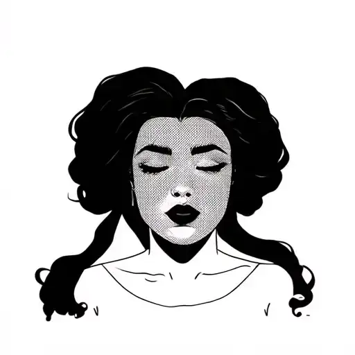 Fine Line Feminist Gay Simple Outline Simple Symbol