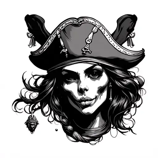 Female Pirate Sea Creatures