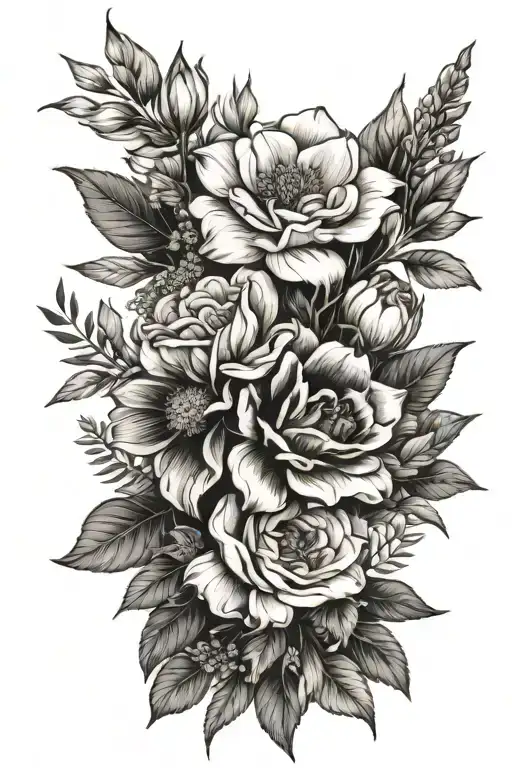 Birth Flower Bouquet