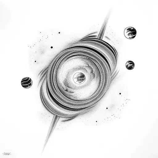 Unbiverse Stars Black Holes Sleeve Tatto