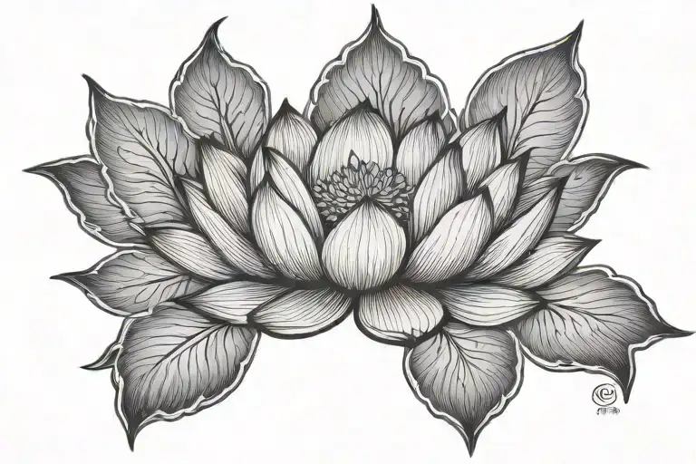 Symbol Lotus Flower