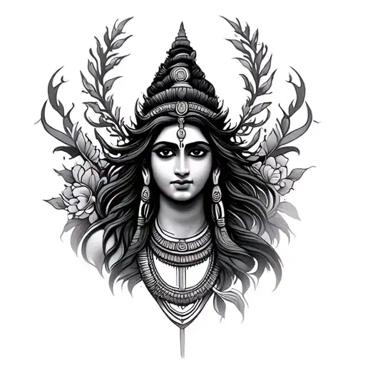 Shiva Tattoo Describe Deep Desire Happiness Trust Love
