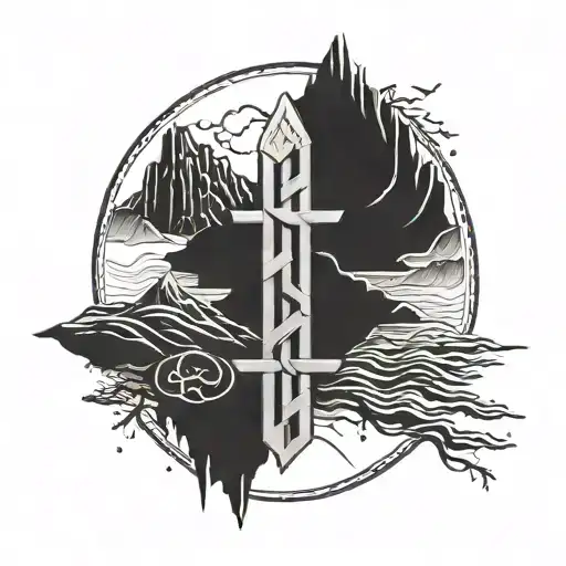 Iceland Runes And Country