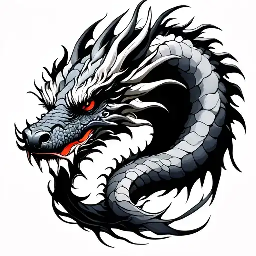 Dragon And Japanese Wind Bars
