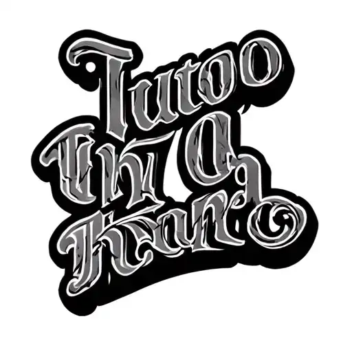 Two Word Ambigram Generator