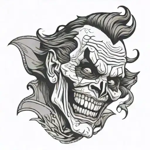 Joker Skull Buffon