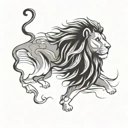 Lion And Linea