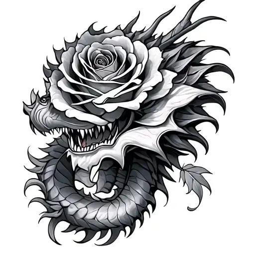 Roses Dragon