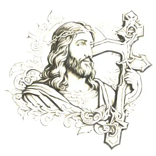 Jesus With Cross