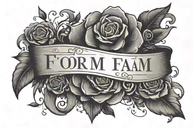 A Quote Written Onn Bottom Of Forarm Half Sleeve