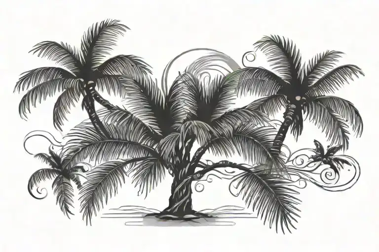 Palm Tree Of Life