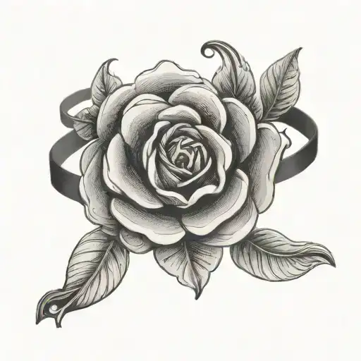 Flower Bracelet With Love You